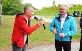 Młodzieżowa gra terenowa &quot;Odkrywamy tajemnice gminy Brody&quot; w 2025 r. Rywalizacja i dobra zabawa młodzieży z gminy Brody (świętokrzyskie). Uczestnicy musieli wykazać się wiedzą o gminie Brody ale także 18