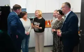 Uroczyste otwarcie Środowiskowego Domu Samopomocy W uroczystości rozpoczęcia działalności miejsca dla os&oacute;b potrzebujących wsparcia i terapii uczestniczył Pan Michał Skotnicki &ndash; Wicewojewoda Świętokrzy 2