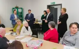Uroczyste otwarcie Środowiskowego Domu Samopomocy W uroczystości rozpoczęcia działalności miejsca dla os&oacute;b potrzebujących wsparcia i terapii uczestniczył Pan Michał Skotnicki &ndash; Wicewojewoda Świętokrzy 6