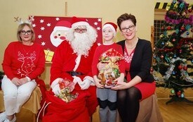 Mikołaj wśr&oacute;d najmłodszych (przredszkola, oddziały przedszkolne, punkty dziennej opieki) 7