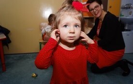 Mikołaj wśr&oacute;d najmłodszych (przredszkola, oddziały przedszkolne, punkty dziennej opieki) 35