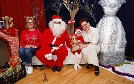 Mikołaj wśr&oacute;d najmłodszych (przredszkola, oddziały przedszkolne, punkty dziennej opieki) 112