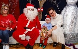 Mikołaj wśr&oacute;d najmłodszych (przredszkola, oddziały przedszkolne, punkty dziennej opieki) 113