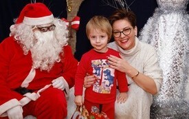 Mikołaj wśr&oacute;d najmłodszych (przredszkola, oddziały przedszkolne, punkty dziennej opieki) 120