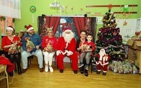 Mikołaj wśr&oacute;d najmłodszych (przredszkola, oddziały przedszkolne, punkty dziennej opieki) 219