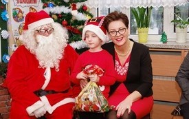 Mikołaj wśr&oacute;d najmłodszych (przredszkola, oddziały przedszkolne, punkty dziennej opieki) 265