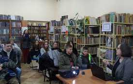 Rotmistrz Pilecki - superbohater. Spotkanie w Gminnej Bibliotece Publicznej w Brodach 3