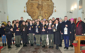 Betlejemskie Światło Pokoju już w naszej gminie 3