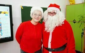 Mikołaj wraz z W&oacute;jhtem Gminy Brody odwiedził wszystkie przedszkola i punkty dziennego opiekuna dla dzieci do lat 3 115
