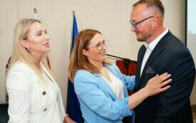 Nowy w&oacute;jt, nowa rada i atmosfera nadziei! Ślubowianie radnych i Ernesta Kumka - W&oacute;jta Gminy Brody 30