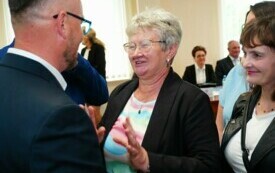 Nowy w&oacute;jt, nowa rada i atmosfera nadziei! Ślubowianie radnych i Ernesta Kumka - W&oacute;jta Gminy Brody 39