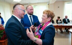 Nowy w&oacute;jt, nowa rada i atmosfera nadziei! Ślubowianie radnych i Ernesta Kumka - W&oacute;jta Gminy Brody 51
