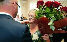 Nowy w&oacute;jt, nowa rada i atmosfera nadziei! Ślubowianie radnych i Ernesta Kumka - W&oacute;jta Gminy Brody 61