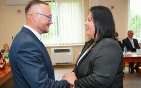 Nowy w&oacute;jt, nowa rada i atmosfera nadziei! Ślubowianie radnych i Ernesta Kumka - W&oacute;jta Gminy Brody 67