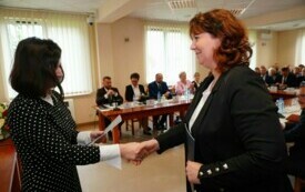 Nowy w&oacute;jt, nowa rada i atmosfera nadziei! Ślubowianie radnych i Ernesta Kumka - W&oacute;jta Gminy Brody 107