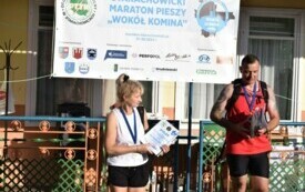 Wędrowali podczas pieszego maratonu &bdquo;Wok&oacute;ł Komina&rdquo; 8