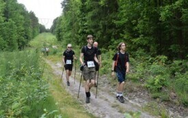 Wędrowali podczas pieszego maratonu &bdquo;Wok&oacute;ł Komina&rdquo; 61