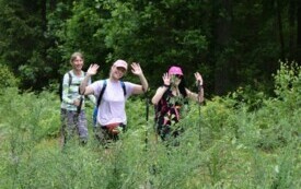Wędrowali podczas pieszego maratonu &bdquo;Wok&oacute;ł Komina&rdquo; 70