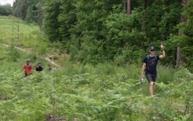 Wędrowali podczas pieszego maratonu &bdquo;Wok&oacute;ł Komina&rdquo; 71