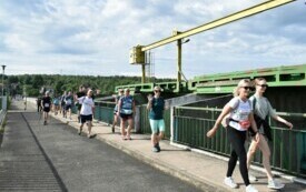 Wędrowali podczas pieszego maratonu &bdquo;Wok&oacute;ł Komina&rdquo; 83