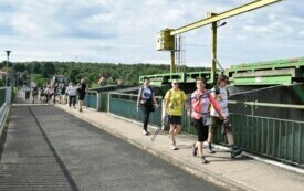 Wędrowali podczas pieszego maratonu &bdquo;Wok&oacute;ł Komina&rdquo; 84