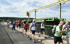 Wędrowali podczas pieszego maratonu &bdquo;Wok&oacute;ł Komina&rdquo; 87