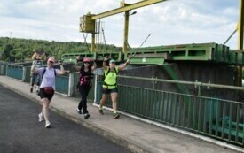 Wędrowali podczas pieszego maratonu &bdquo;Wok&oacute;ł Komina&rdquo; 89