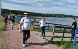Wędrowali podczas pieszego maratonu &bdquo;Wok&oacute;ł Komina&rdquo; 101