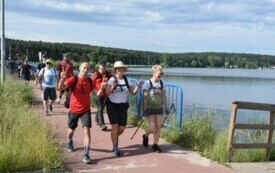 Wędrowali podczas pieszego maratonu &bdquo;Wok&oacute;ł Komina&rdquo; 106