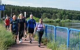 Wędrowali podczas pieszego maratonu &bdquo;Wok&oacute;ł Komina&rdquo; 107