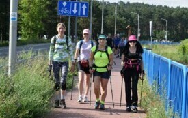 Wędrowali podczas pieszego maratonu &bdquo;Wok&oacute;ł Komina&rdquo; 108