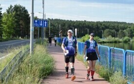 Wędrowali podczas pieszego maratonu &bdquo;Wok&oacute;ł Komina&rdquo; 110