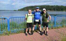 Wędrowali podczas pieszego maratonu &bdquo;Wok&oacute;ł Komina&rdquo; 113