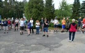 Wędrowali podczas pieszego maratonu &bdquo;Wok&oacute;ł Komina&rdquo; 121