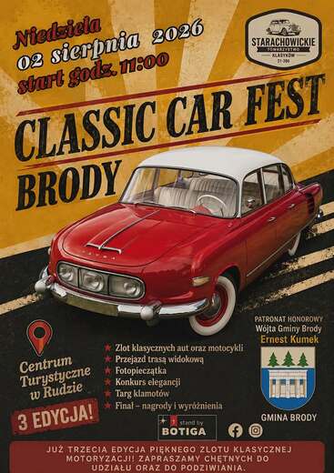 Classic Car Fest Brody 2026