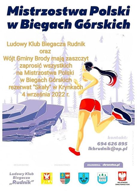 Mistrzostwa Polski w Biegach Górskich - Krynki 2022 r.