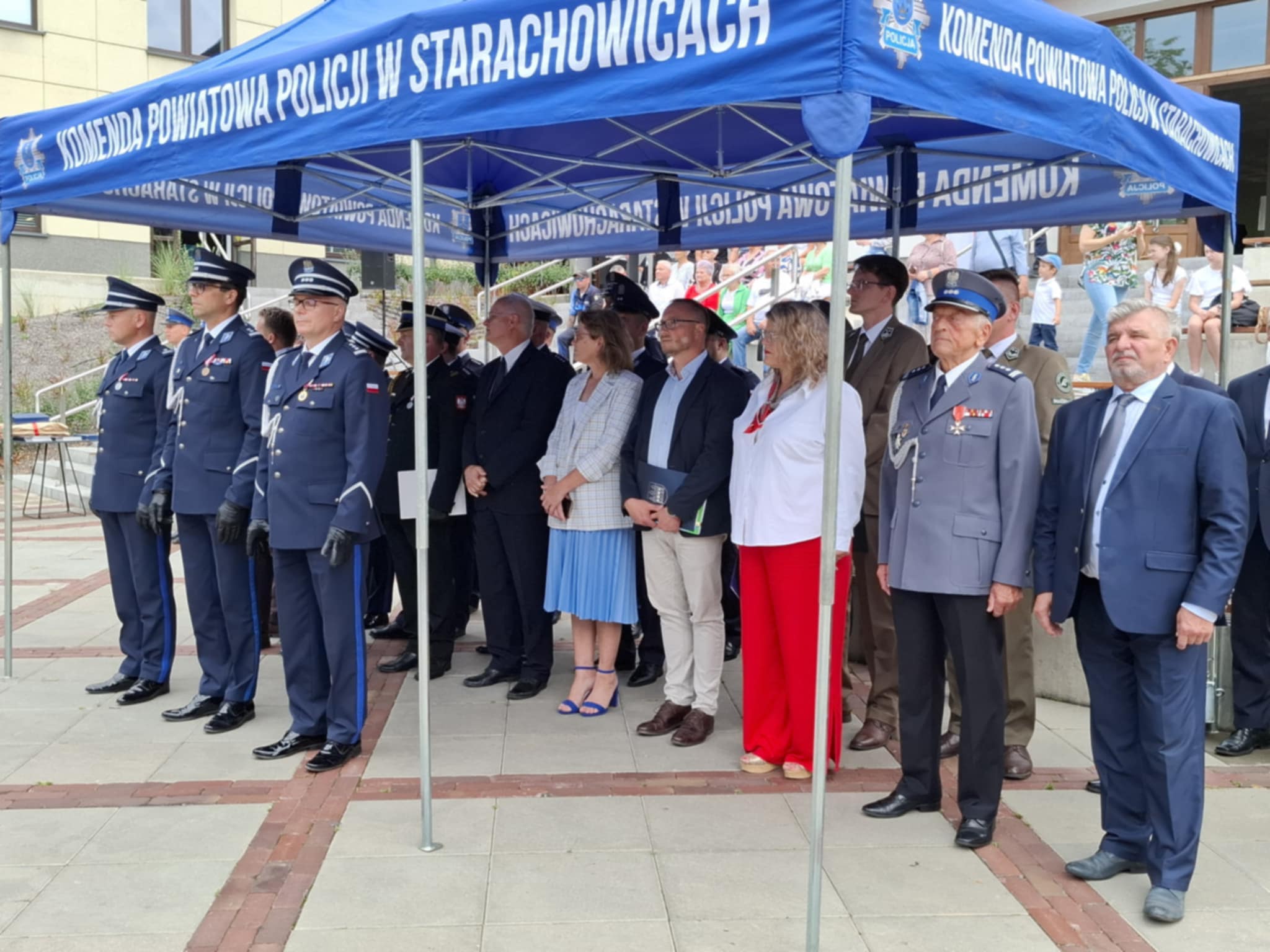 Uczestnicy uroczystości