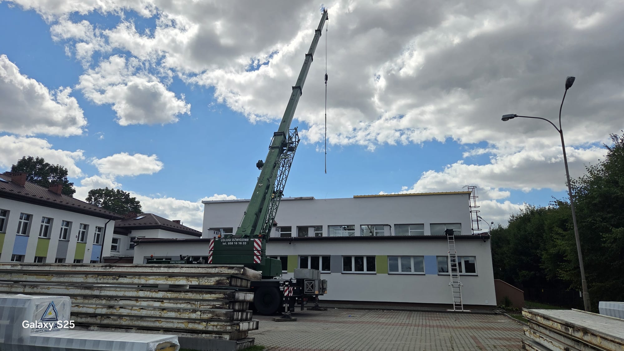 Montaż instalacji na&nbsp;szkole w&nbsp;Stykowie