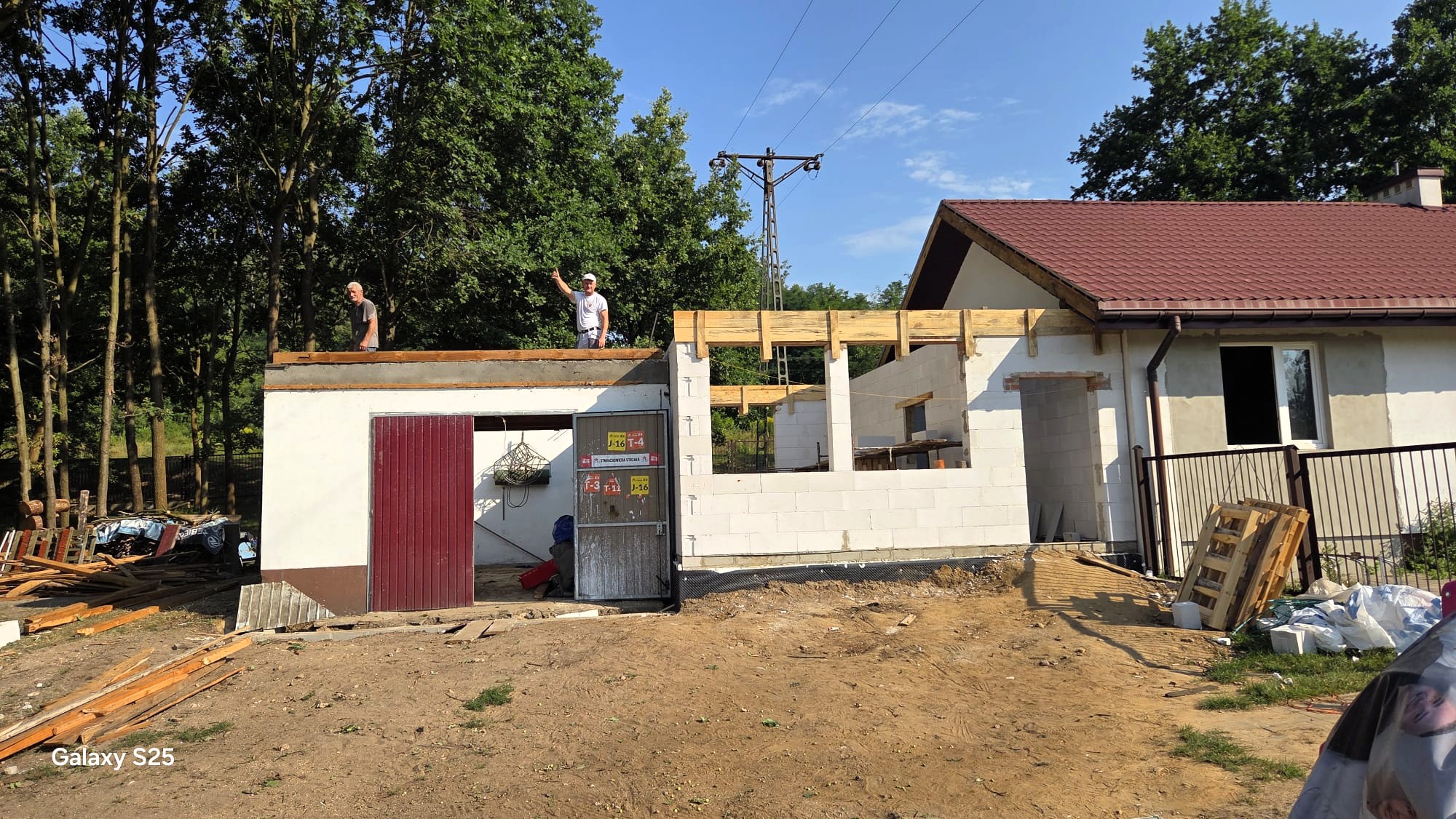 Rozbudowa budynku zaplecza sportowego 