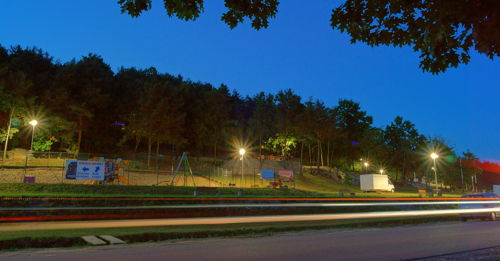 Oświetlenie i monitoring Centrum Turystycznego nad Zalewem Brodzkim