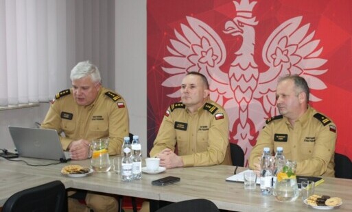 Roczna narada strażaków KP PSP z udziałem Wójta Gminy Brody 