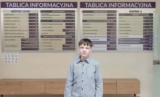 Maksymilian Nowak laureatem wojewódzkiego konkursu informatycznego