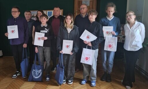 Uczeń ZSP Krynki w czołówce konkursu języka angielskiego