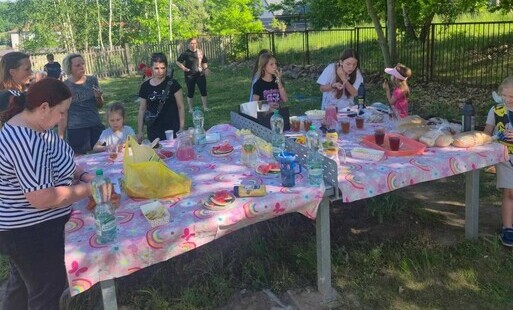 Rodzinny piknik w Rudzie