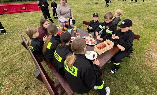 Dzień Dziecka z Młodzieżowymi Drużynami Pożarniczymi z Rudy i Lubieni