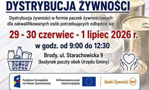 Zdjęcie do Dystrybucja żywności na przełomie czerwca i lipca 