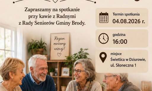 Zdjęcie do Zaproszenie na spotkanie &bdquo;ZaRadna KAWA&rdquo; w Dziurowie