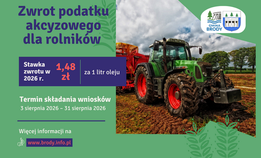 Zdjęcie do Zwrot podatku akcyzowego za paliwo rolnicze. Nab&oacute;r wniosk&oacute;w rozpocznie się 3 sierpnia
