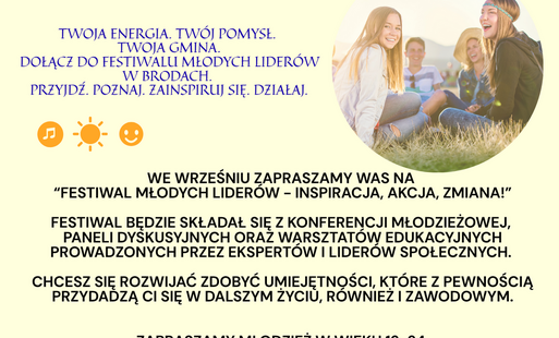 Zdjęcie do Festiwal Młodych Lider&oacute;w &ndash; Inspiracja, Akcja, Zmiana! już wkr&oacute;tce