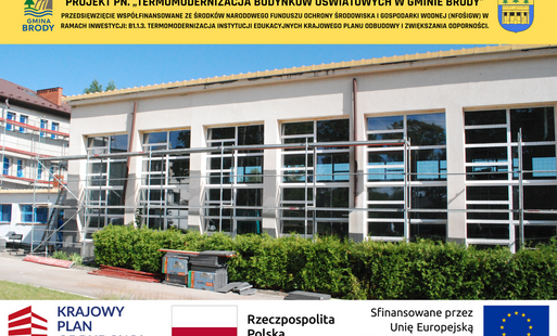 Zdjęcie do Szkoły w Stykowie i Lubieni zmieniają się na lepsze. Gmina Brody realizuje dużą inwestycję